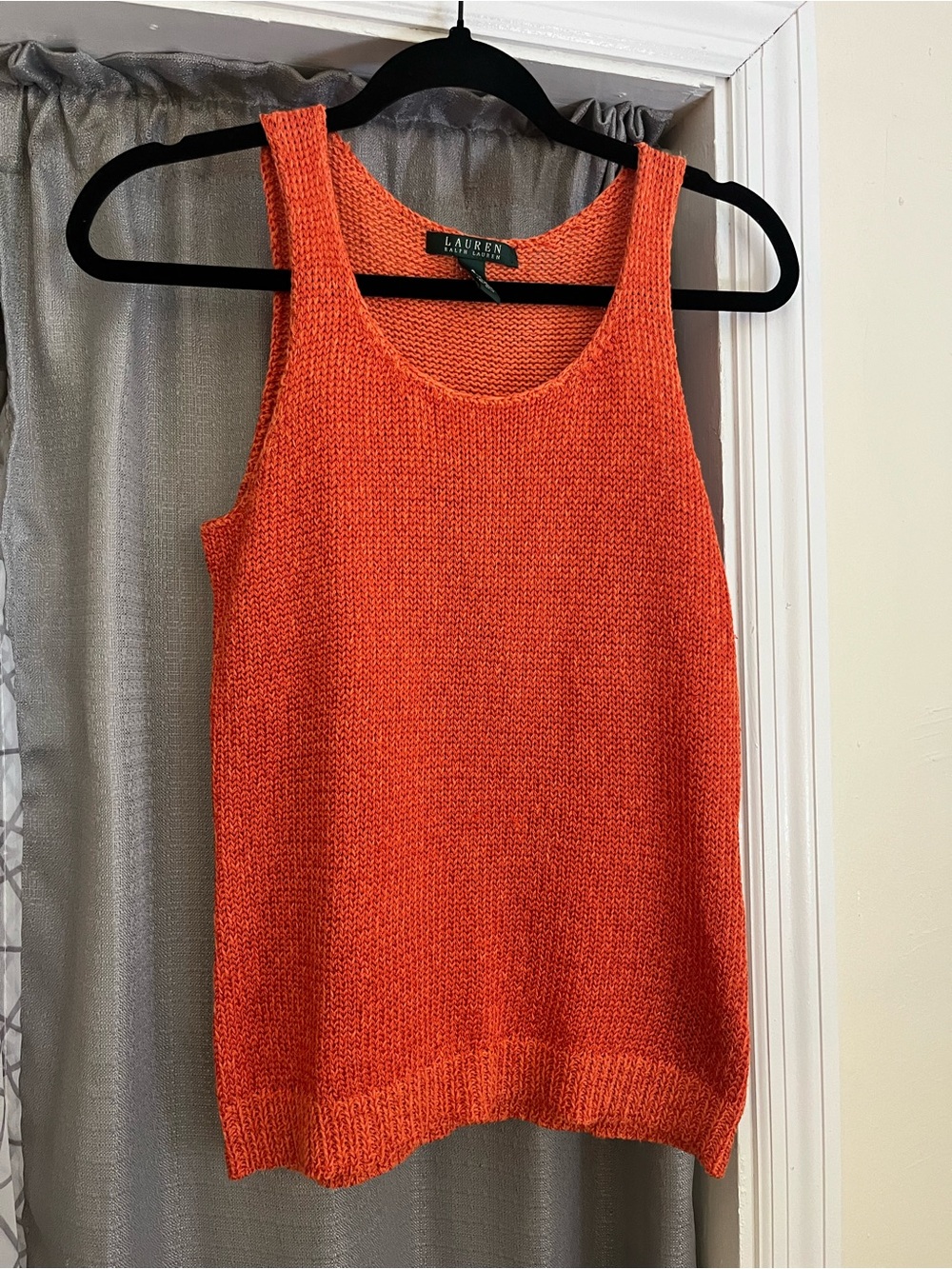 Ralph Lauren Coral Knit Tank Top S